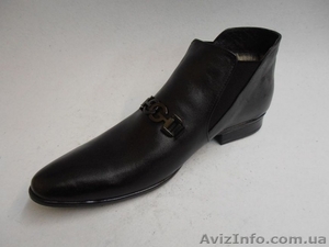 Качественные кожаные ботинки #816675