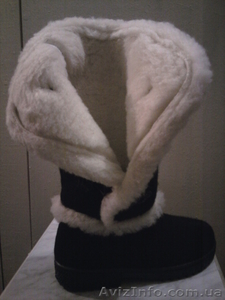 Женские зимние сапоги-валенки (бурки) РАСПРОДАЖА #825980