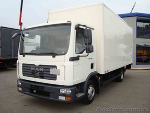 Грузоперевозки газель до 1, 5,  man до 5тонн,  гидроборт #824769