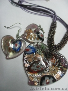 Муранское стекло! Эксклюзивные украшения ручной работы из Италии! #825012