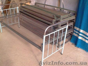 Предприятие реализует кровати металлические,  одеяла,  простыни,  БУ. #830917