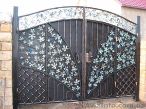 Ворота,  забор... #818318