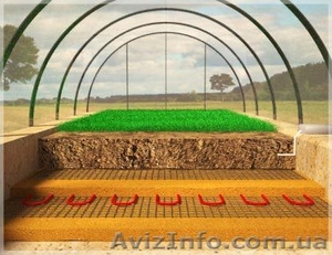 Обогрев теплицы нагревательный кабель #829800