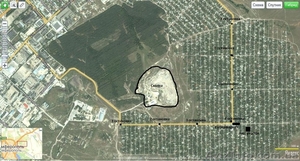 Продам участок в дачном кооперативе Каменка 4 остановка,  4 сотки,  Квадратный,  ро #823336