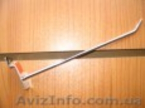 Крючки для экономпанелей 14см белая эмаль б/у в хорошем состоянии #833171