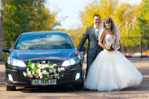 Автомобиль на свадьбу (торжества) PEUGEOT 407 #384806