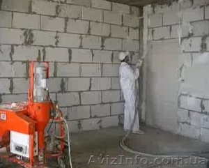 Гипсовая,  Машинная штукатурка. наливные полы. Киев #821621