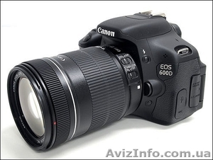 Продам Canon EOS 600D EF-S 18-135mmIS Kit+сумка+карта32Гб  #823781
