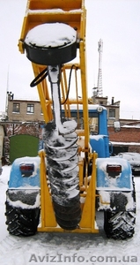 Ямобур на базе трактора Т-150К-09  #821448