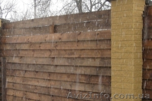 Деревянный забор #826060