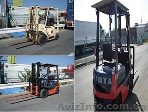 Вилочный погрузчик Toyota. #835687