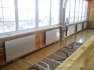 Электрическое отопление панель керамика 350Вт. обогрев  6-7м2 #849802