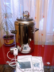 Автоклав бытовой Elit на 14 литровых банок универсальный новинка!!! 2013 (БЛЕСК) #834477