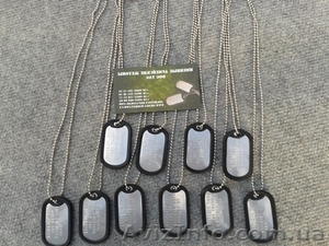  Dog Tag - именные жетоны для Вас и Ваших друзей. Киев. #850901
