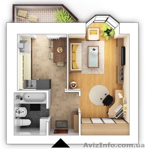 Продам 1-к квартиру в ЖК 