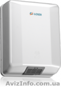 LOSDICS-240-X Сушка для рук пластик белый  #847672