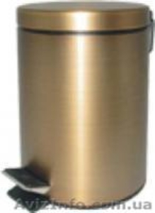 T-Y0106C Корзина нерж.матов.(медь) 7л с педалью  #847697