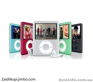 MP4 плеер 8Gb,  iPod Nano 3-го поколения( КОПИЯ) #834930