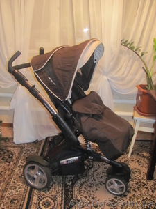 Коляска прогулочная трехколесная с люлькой АВС 3 Тес почти новая #846586