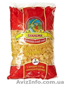 Макаронные изделия,  мука фасованная  от производителя #837049