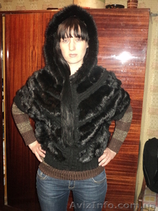 Жилетка из Чернобурки #843521