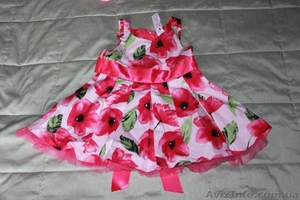 Летнее платье на 1 - 1.5 года,  производства Марокко. #839612