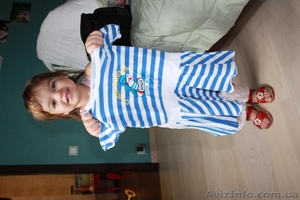 Платье летнее ХБ. На 1 год. #839608