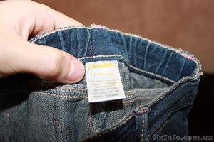 Джинсы производства Бангладеш. на 12-18 мес. #839589