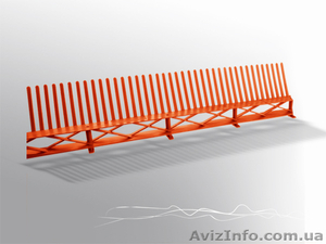 Гребень свеса с вентиляционной вставкой #836800