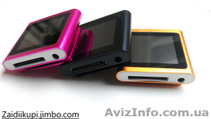 MP4 плеер 8Gb,  iPod Nano 6-го поколения (КОПИЯ) #848002