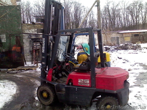 Вилочный погрузчик Nissan FD25. Грузоподъемность 2, 5 тонны #846614