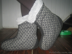 Бурки меховые,  теплые #842635