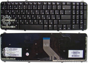 Клавиатура для ноутбука HP-Compaq Pavilion DV6-1000 Black RU #830693