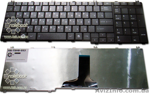 Клавиатура для ноутбука TOSHIBA C650 L650 L670 Black RU #816358