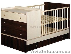 Кроватка трасформер Klump Kompact #847987