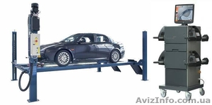 Стенд развал — схождения,  головочный Att / Nussbaum Cura S 960 TFT #847105