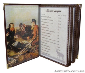 Папки меню Винные карты  Счётницы из искусствен #841958