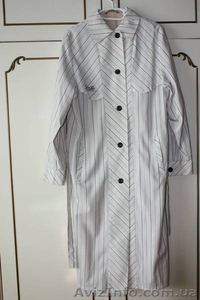 Плащ молочного цвета #848090