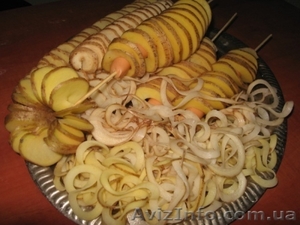 Устройство для резки картофеля спиралью Спиралька #848528