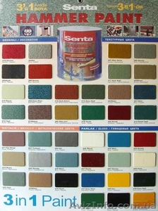 Молотковая эмаль прямо на ржавчину hammer #845647