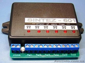 Мини-АТС 1х 6 с внешним питанием ~ 220В #842034