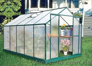Теплицы из алюминия и поликарбоната #845466