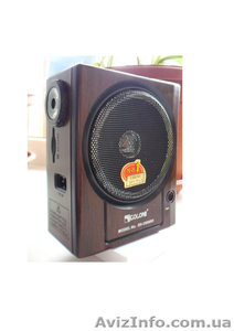 аккумуляторный FM приёмник+МР3+LED фонарь #850616