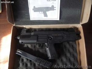 Стартовый пистолет UZI(Voltran Swat)Auto, 9мм. #848118