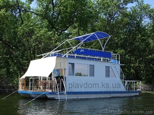 Продам плавдачу под мотором с документами. Плавдача. Плавдом #867769