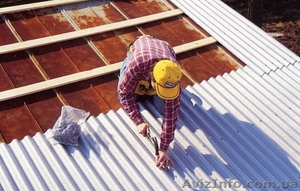 Ремонт крыши еврорубероидом,  шифером или профнастилом!  #870312