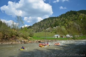 Туры в мае Рафтинг в Карпатах 3 дня ,  2013 #860101
