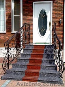 Ступени из гранита и мрамора  #864725