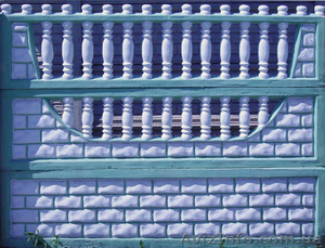 Заборы железобетонные,  металлопрофильные #864834