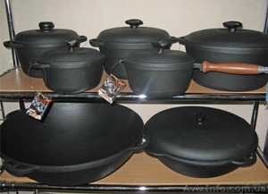 Чугунный казан днепропетровского завода Ситон. Недорого. В розницу #863896